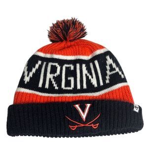 Virginia Cavaliers‎ Basketball Knit Beanie Hat w/ Pom Unisex One Size